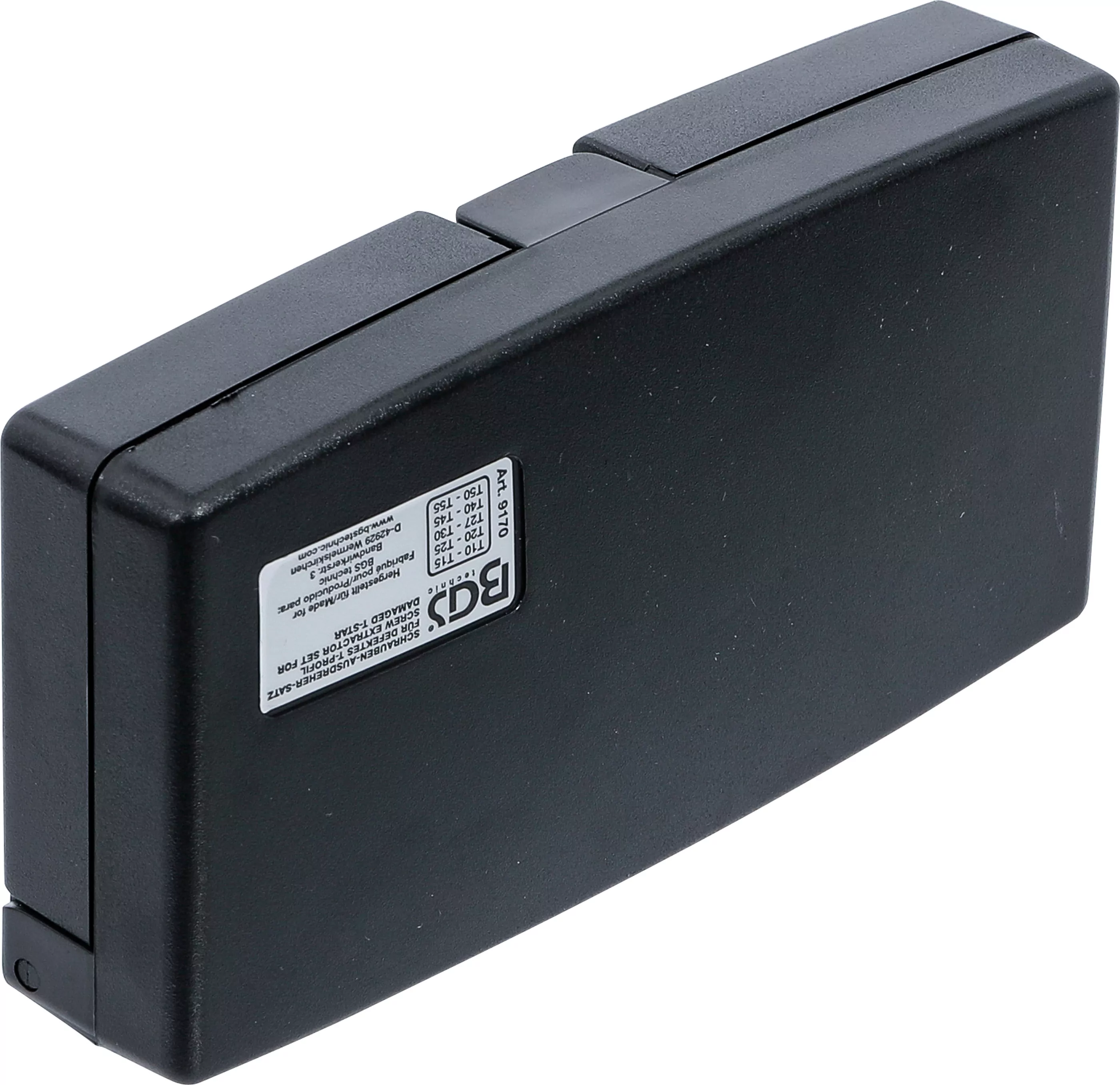 Schraubenausdreher-Satz | für defektes T-Profil (für Torx) T10 - T55 | 11-tlg.