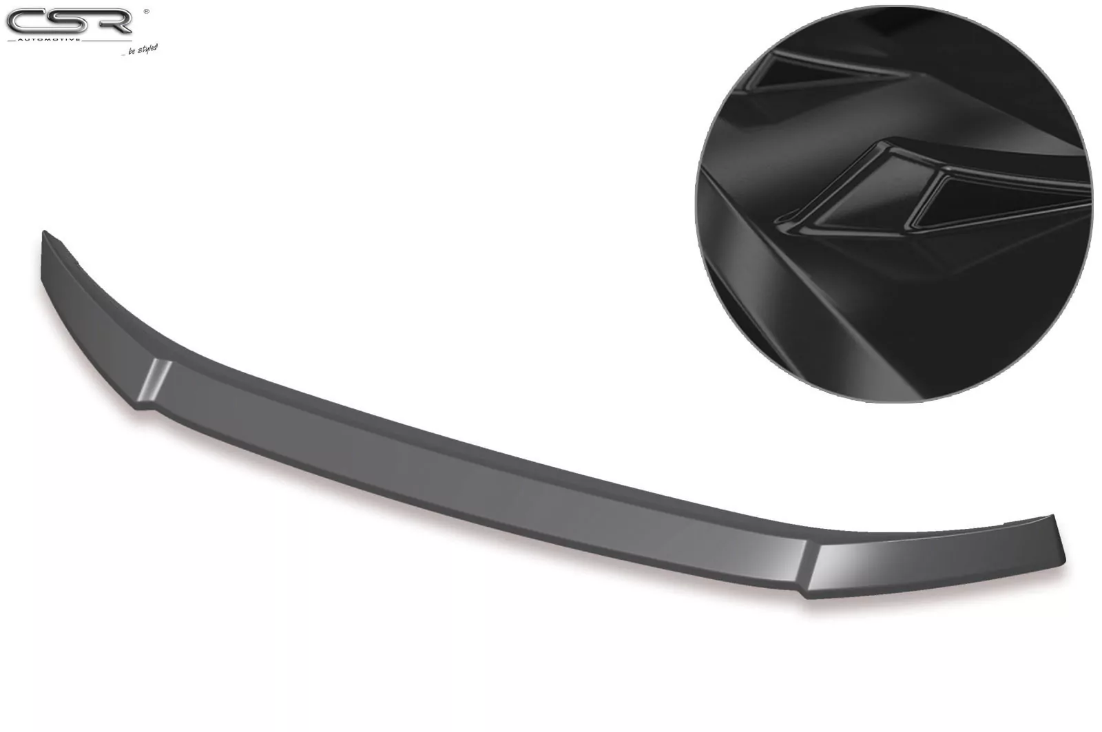 Cup-Spoilerlippe mit ABE für VW up! Glossy (schwarz hochglanz)