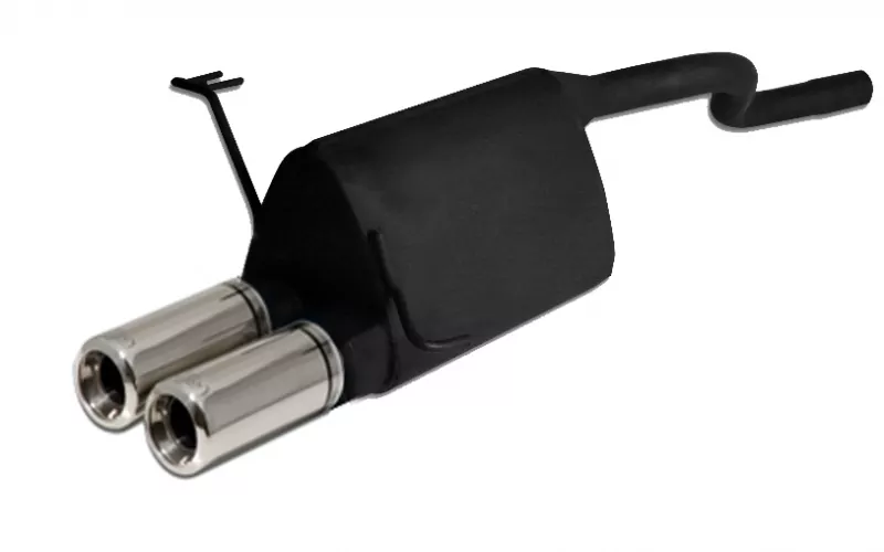 Ulter Sportauspuff für Fiat Punto II 1999-2005 - 2 Endrohre Rund Ø80