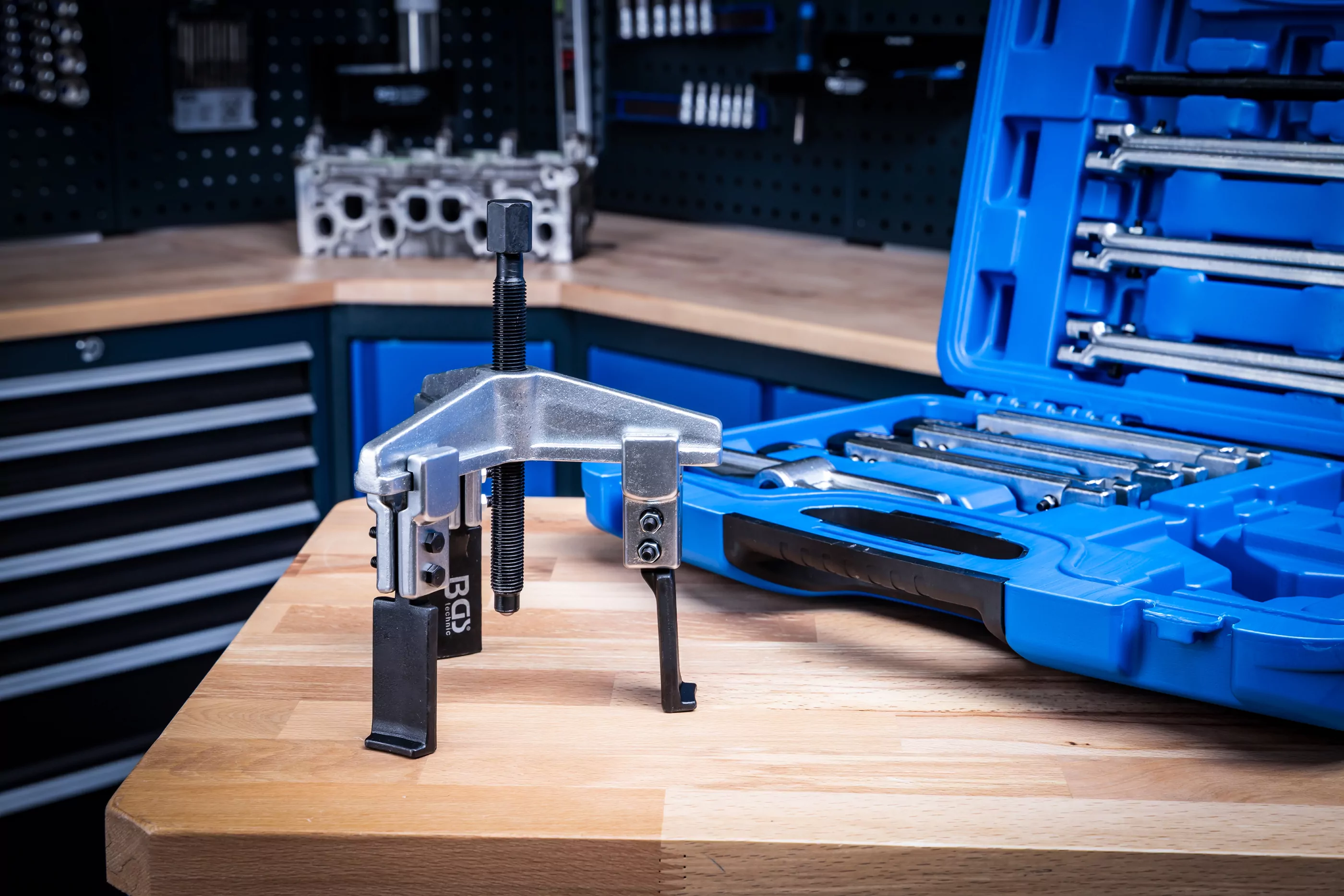 Außen-/Innenabzieher-Satz, 2- und 3-armig | 13-tlg.