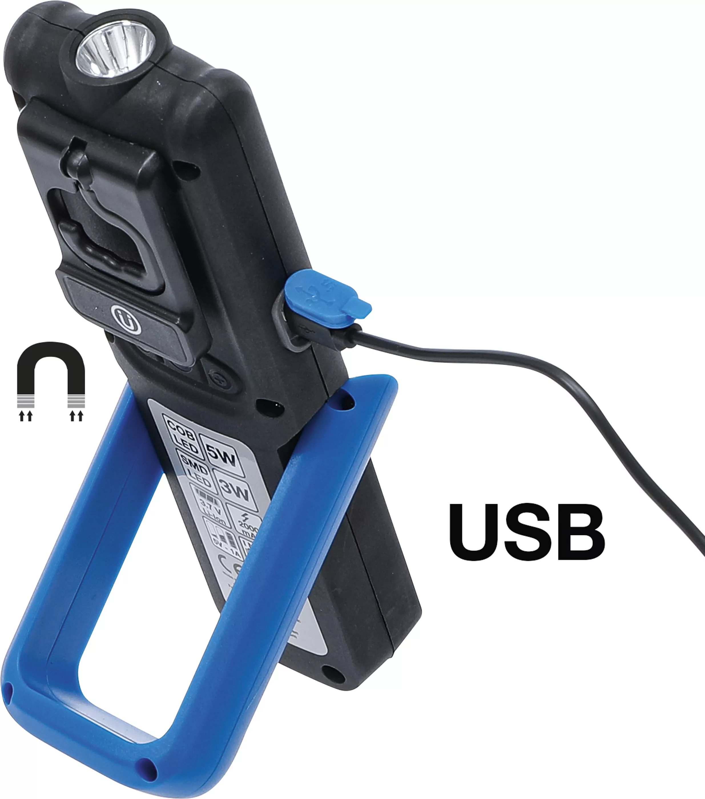 COB-LED Arbeits-Leuchte | klappbar