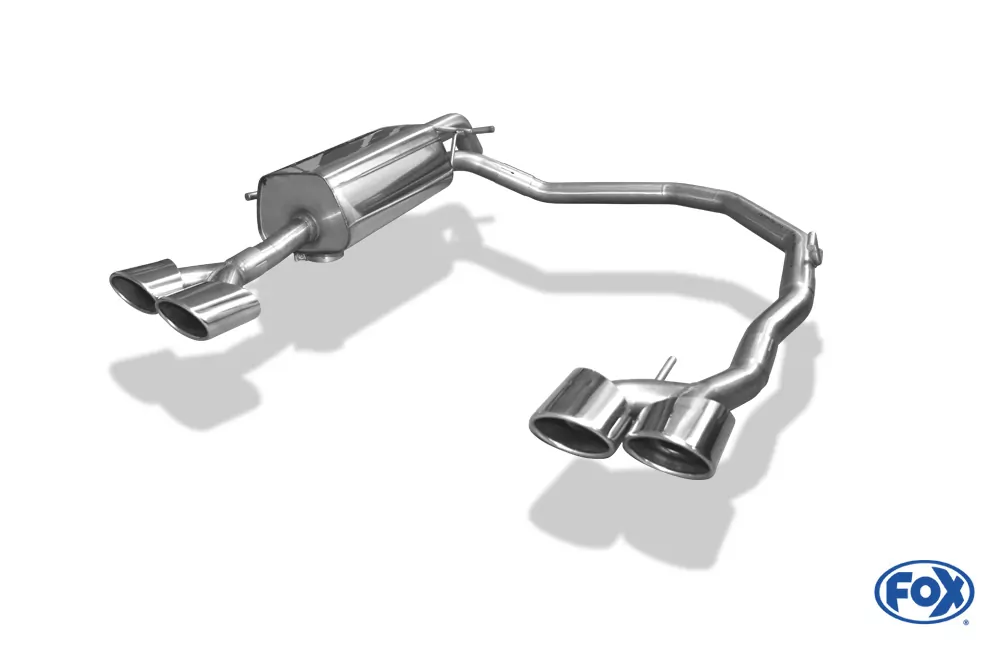 Peugeot RCZ  Endschalldämpfer  rechts/ links - 2x106x71 Typ 32 rechts/links
