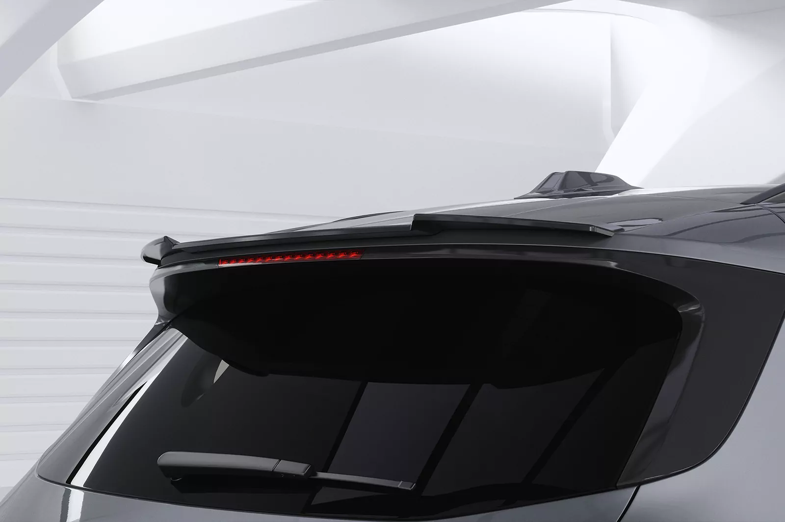 Heckflügel mit ABE für BMW 2er U06 Active Tourer HF939 Schwarz Strukturiert