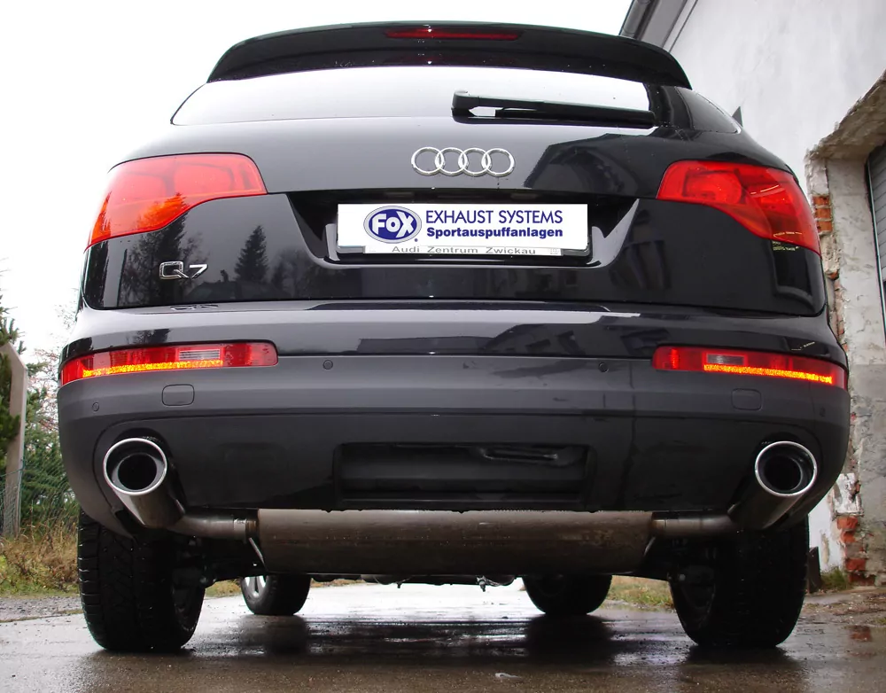 Audi Q7 - 4,2l FSI  Endschalldämpfer Ausgang rechts/links - 129x106 Typ 32 rechts/links