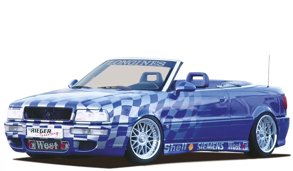 Rieger Seitenschweller für Audi 80 Typ 89 - Cabrio   carbon optik