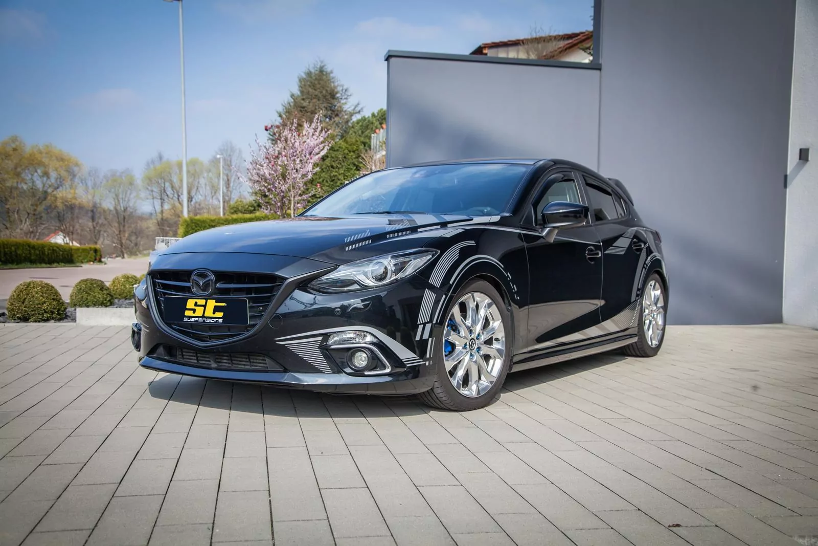 ST Gewindefahrwerk ST X  (mit fester Kennung) MAZDA 3 Stufenheck (BM_, BN_) 09/2013-