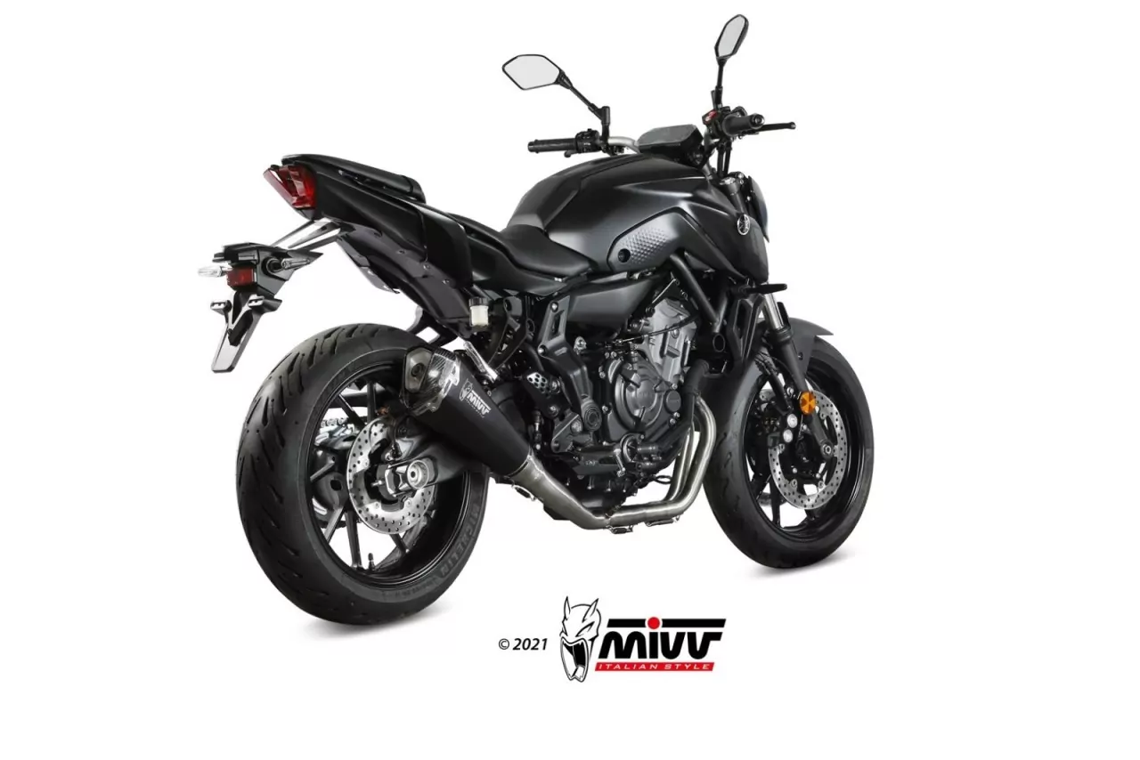 MIVV DELTA RACE Edelstahl YAMAHA MT-07/FZ-07 14-22