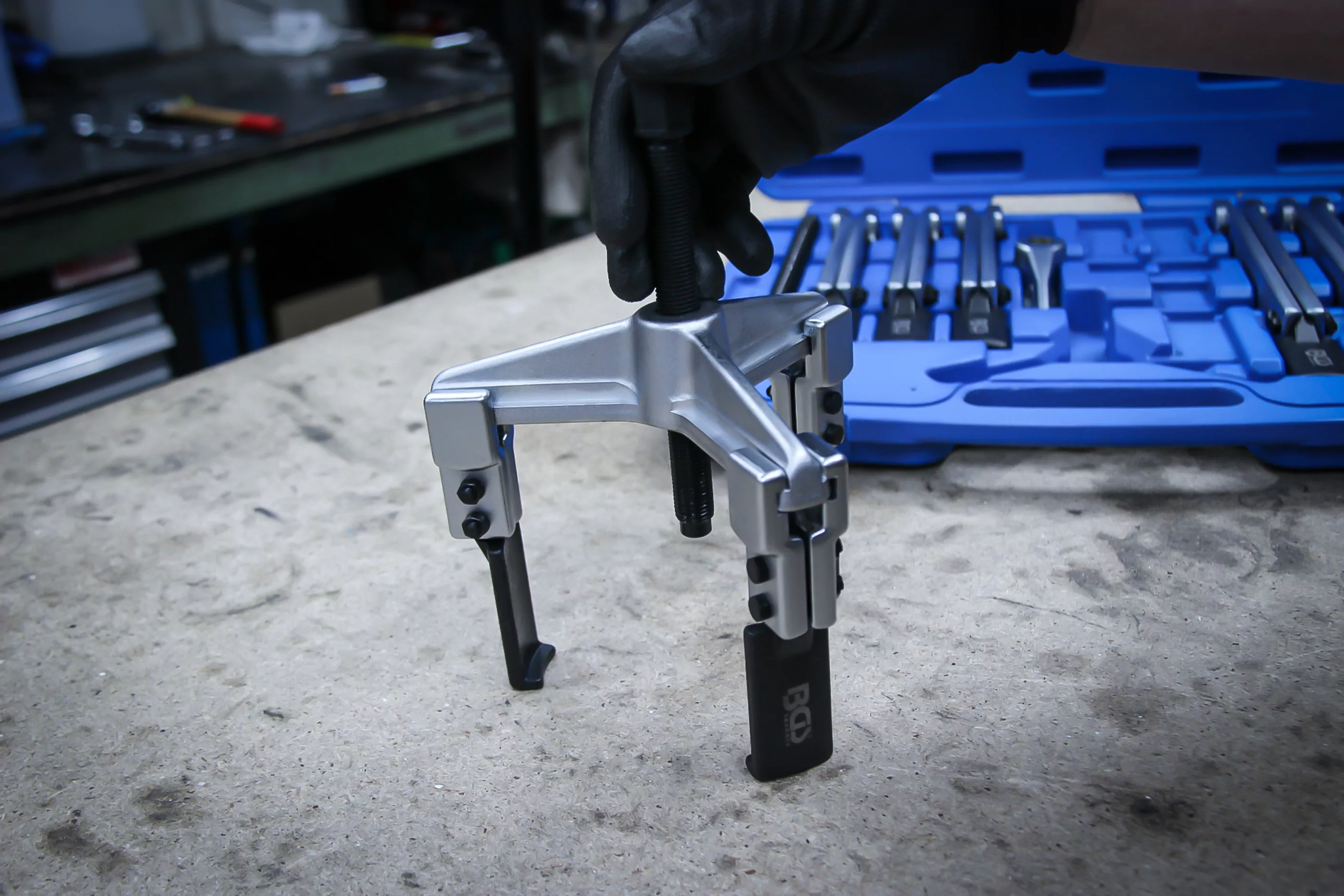 Außen-/Innenabzieher-Satz, 2- und 3-armig | 13-tlg.