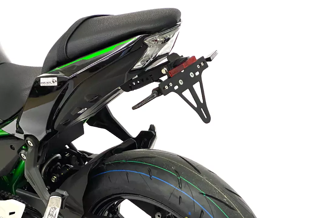 alpha Technik Kennzeichenhalter für Kawasaki Z650 und Ninja 650 ab Modelljahr 2017-
