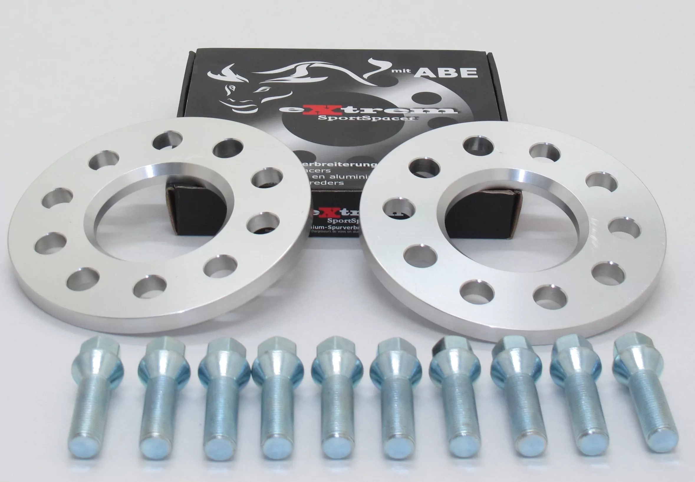 Spurverbreiterung Set 10mm inkl. Radschrauben für BMW 5er M5 E39
