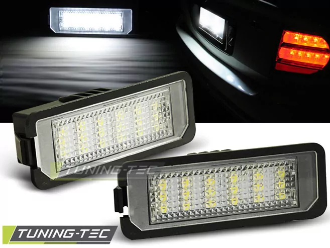 License Led Lights Fits Vw Golf Iv Golf V Passat B6 Passat Eos Phateon New Beetle 06-  Lupo 99-06 Polo 9n3