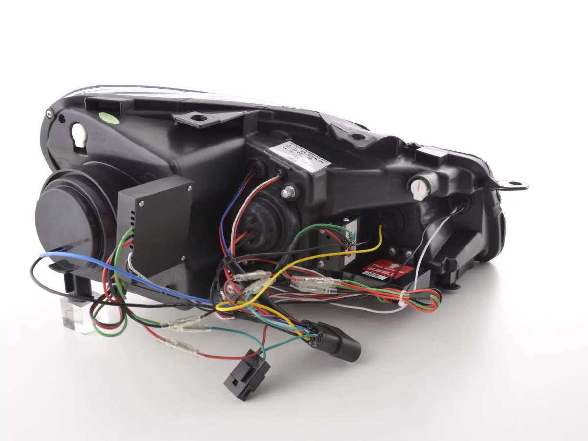 Scheinwerfer Set Daylight LED Tagfahrlicht VW Golf 6 Bj. 08-12 schwarz