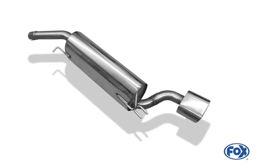 Fiat Bravo 198 für Modelle mit Stoßstangenausschnitt  Endschalldämpfer - 135x80 Typ 53