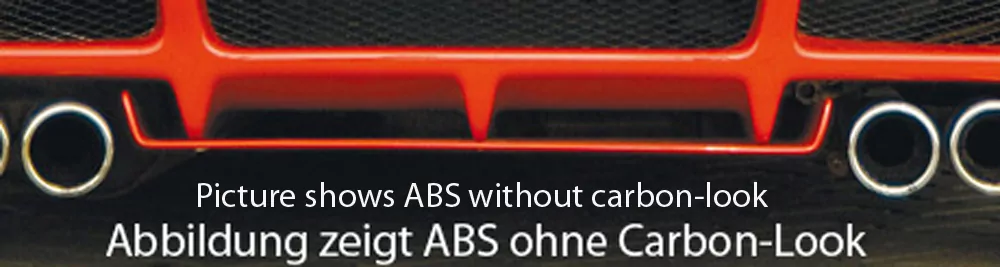 Rieger Diffusor für VW Golf 4 |  10.97-03 für Heckschürze 59061/62