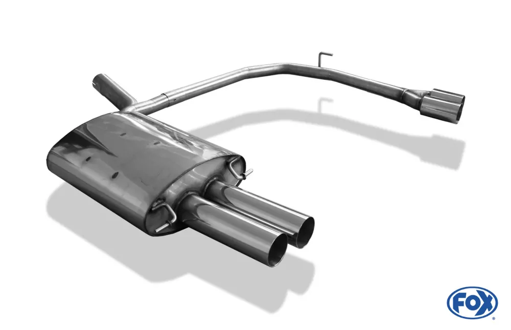 BMW E60/61 520d 525d 530d  Endschalldämpfer Ausgang rechts/links - 2x76 Typ 10 rechts/links
