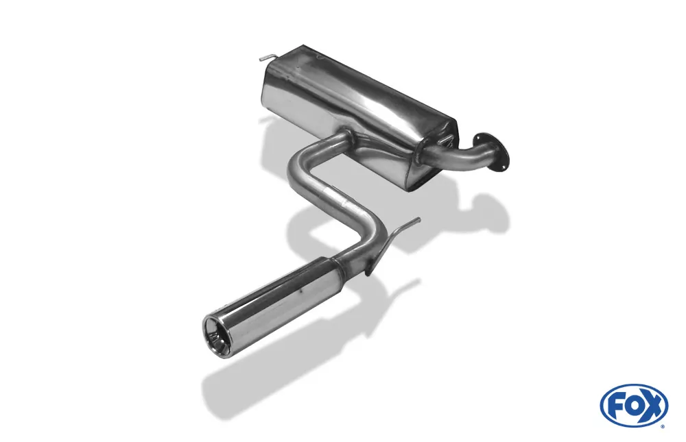 Toyota Celica T23  Endschalldämpfer quer - 1x90 Typ 13