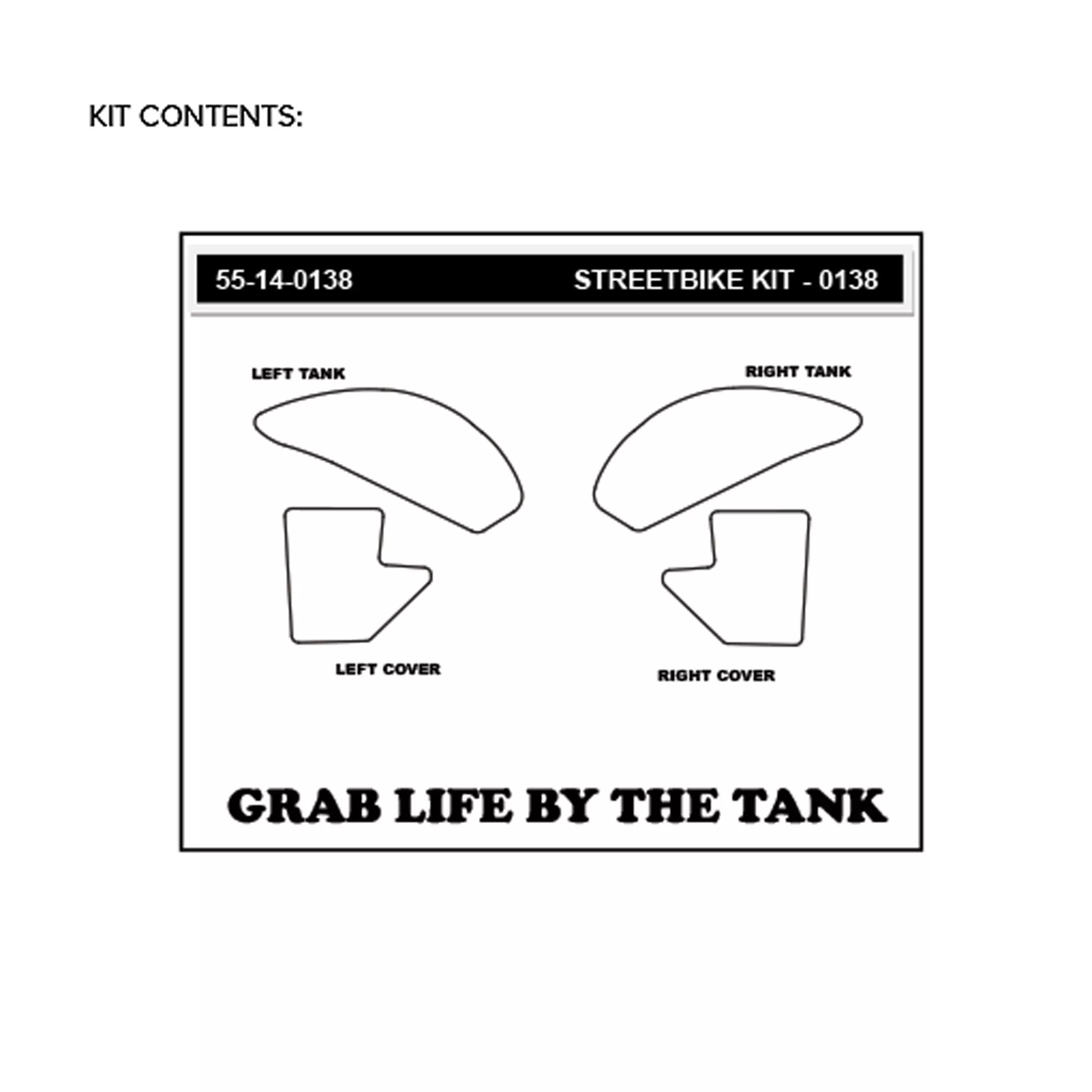 Stompgrip Traction Pad Icon für Yamaha MT-10 17-21 Klar