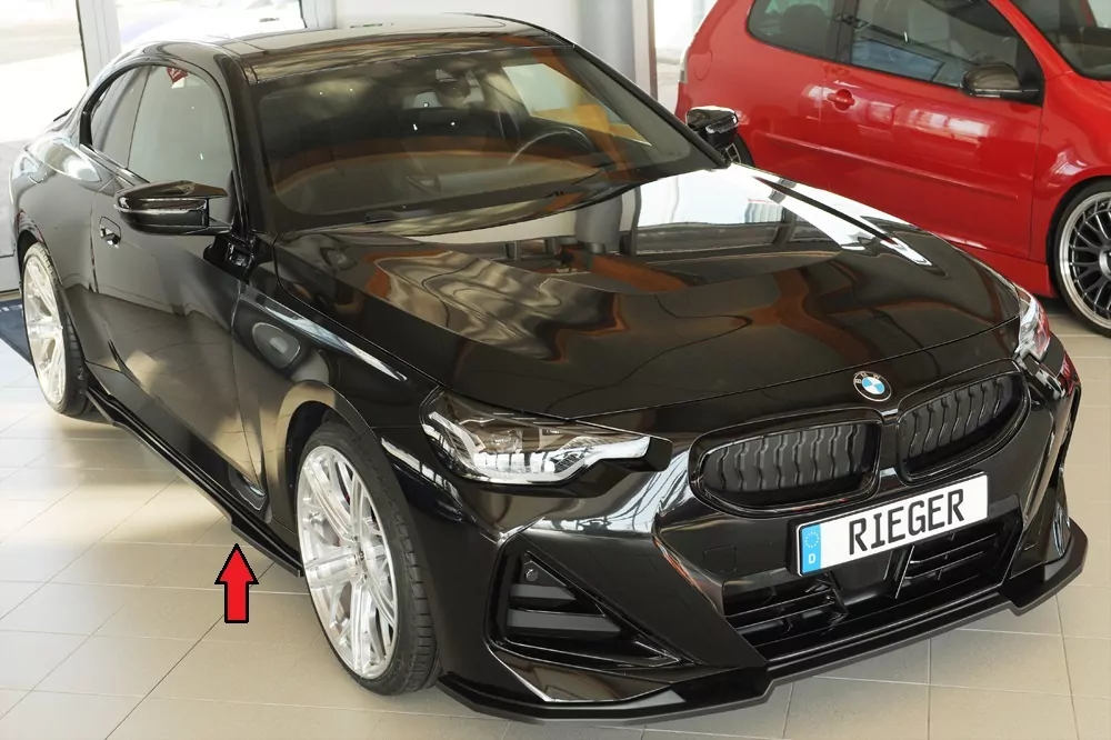 Rieger Seitenschweller rechts ansatz für BMW 2er G42  (G2C) Coupé 07.21-