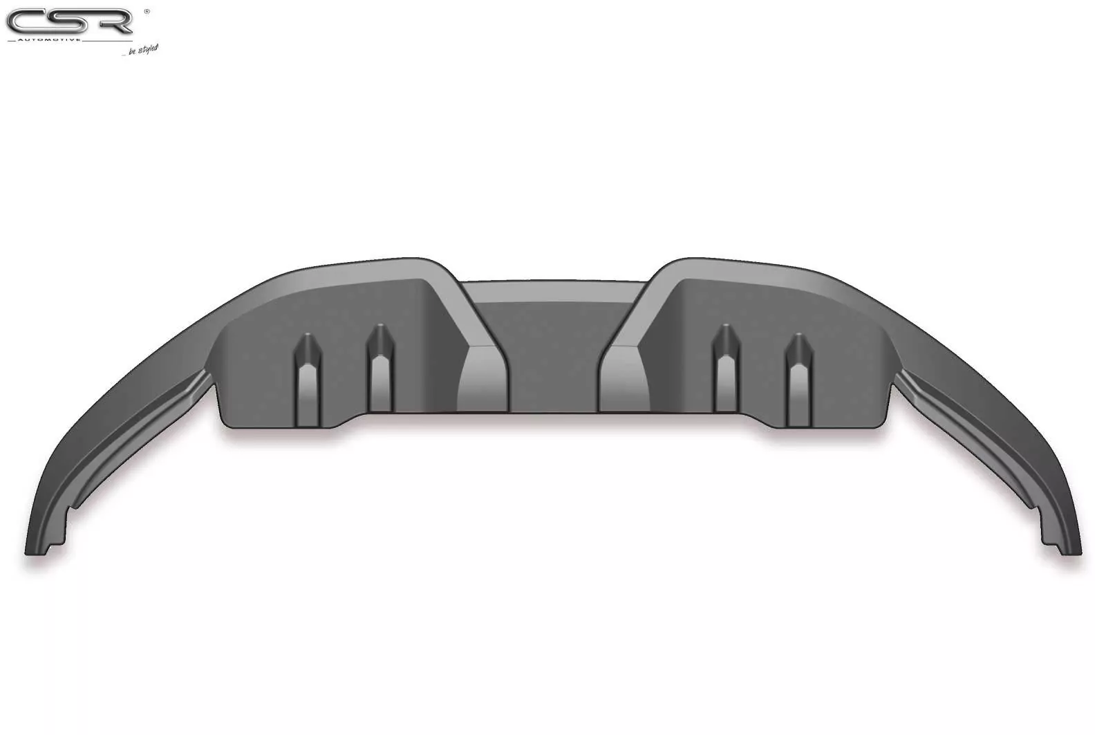 Cup-Spoilerlippe mit ABE für VW Passat B8 (Typ 3G) CSL404-M Carbon Look (matt)