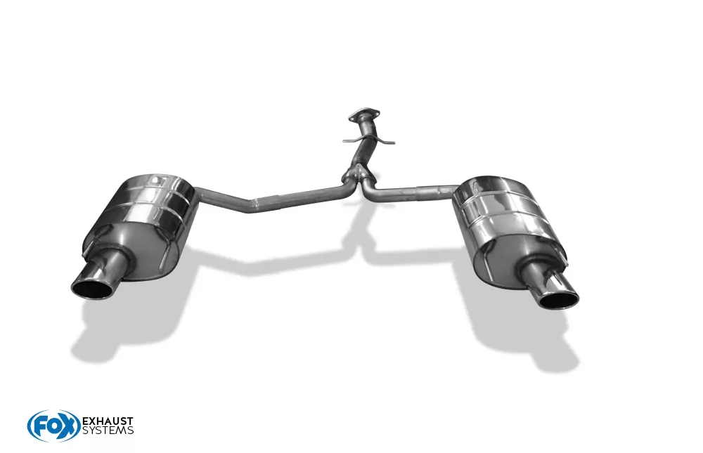 Lexus IS - II  Endschalldämpfer rechts/links einflutig - 115x85 Typ 32 rechts/links