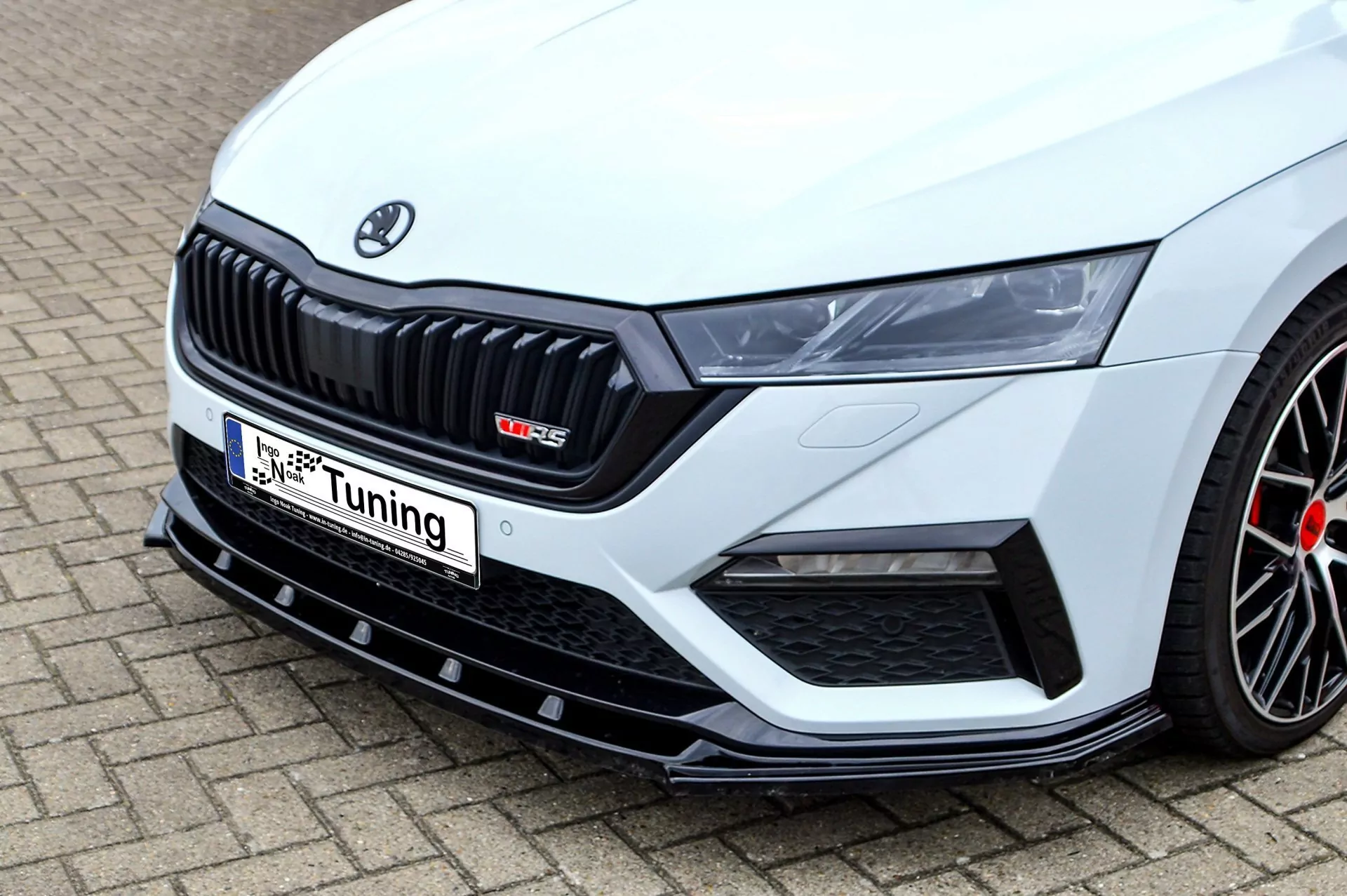 Cup Frontspoilerlippe für Skoda Octavia RS NX ab Bj.2020-