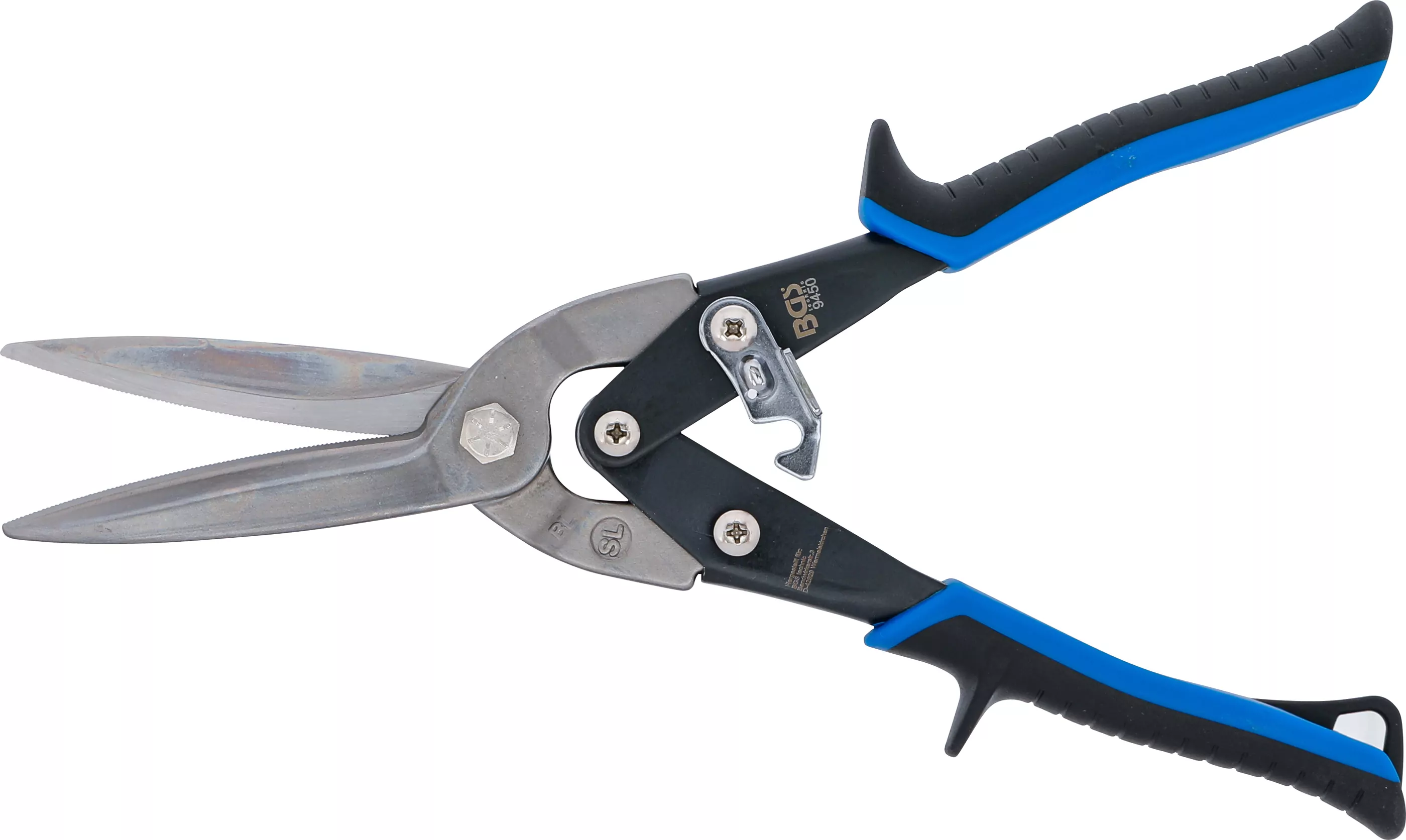 Blechschere | gerade schneidend | extra lange Schneiden | 290 mm