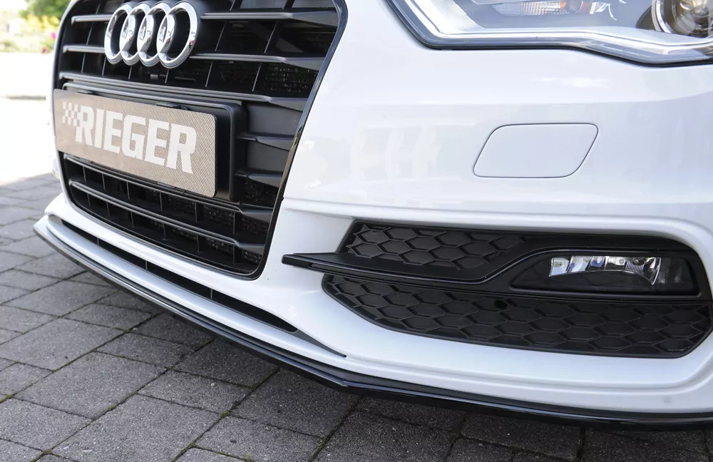 Rieger Spoilerschwert für Audi A3 (8V) | 5-tür. (Sportback 8VA) 07.12-08.16 (bis Facelift) für orig. S-Line Frontschürze