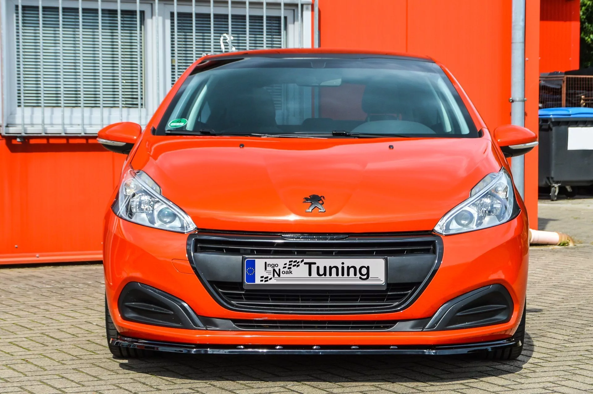 Cuplippe Frontspoilerlippe für Peugeot 208, Facelift