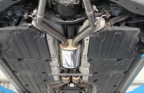 Mercedes CLS Typ C219  Vorschalldämpfer rechts/links