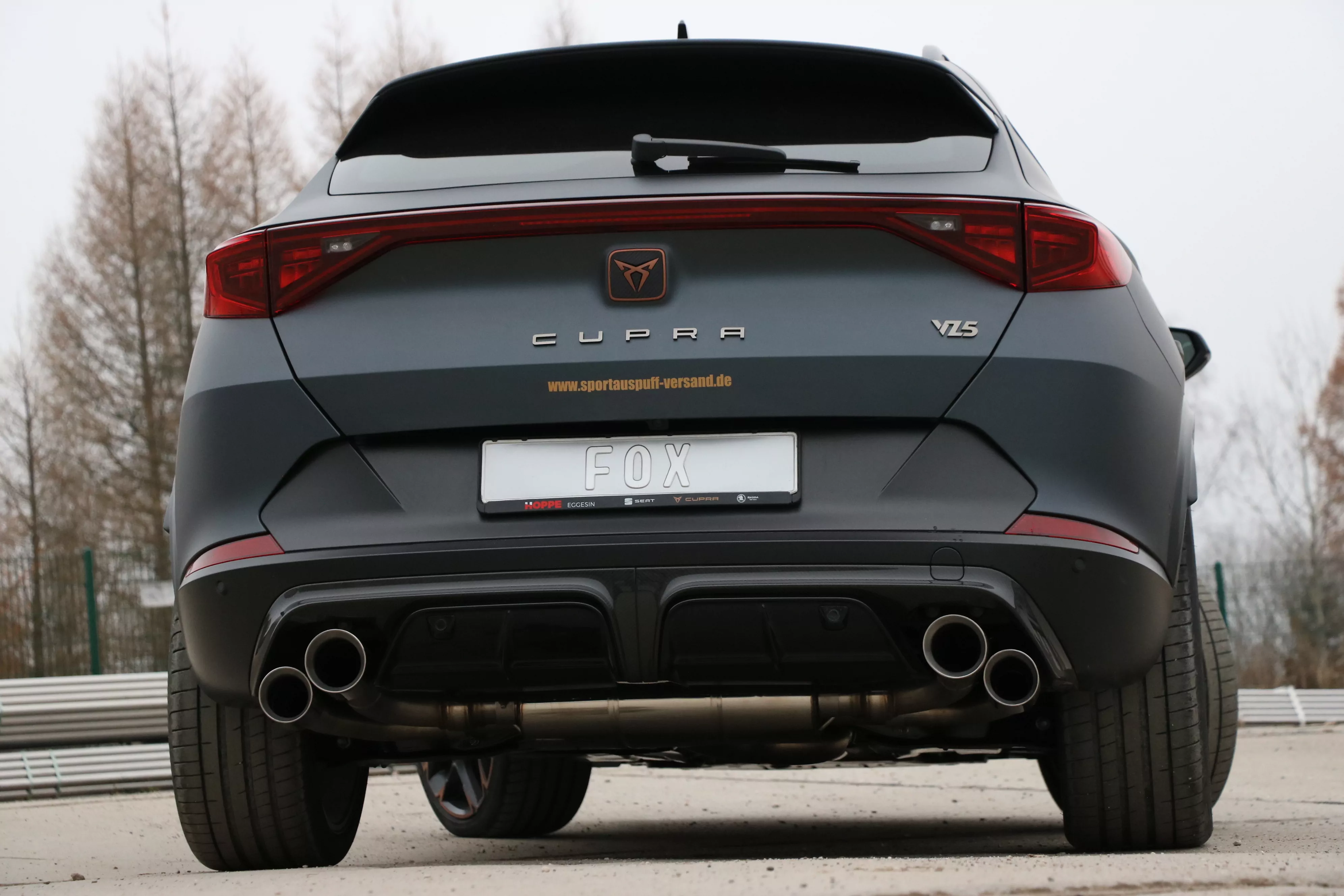 CUPRA Formentor 4x4 - VZ5  Endschalldämpfer mit 2 Abgasklappen - 2x100 und 2x90 Typ 25