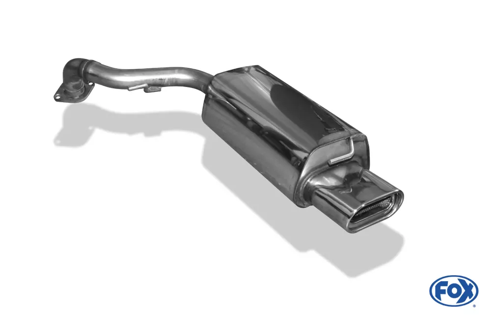 Toyota Corolla Verso Diesel Bj. ab 04`  Endschalldämpfer - 160x80 Typ 53