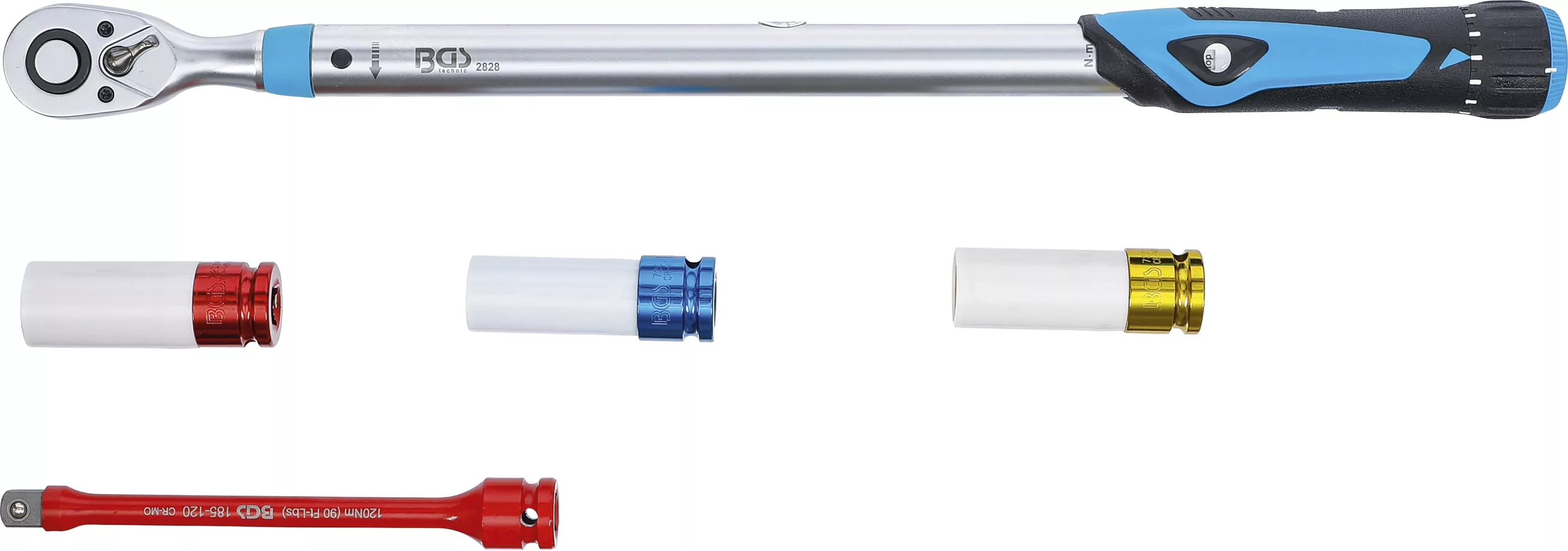 Drehmomentschlüssel-Satz | 12,5 mm (1/2") | 40 - 200 Nm