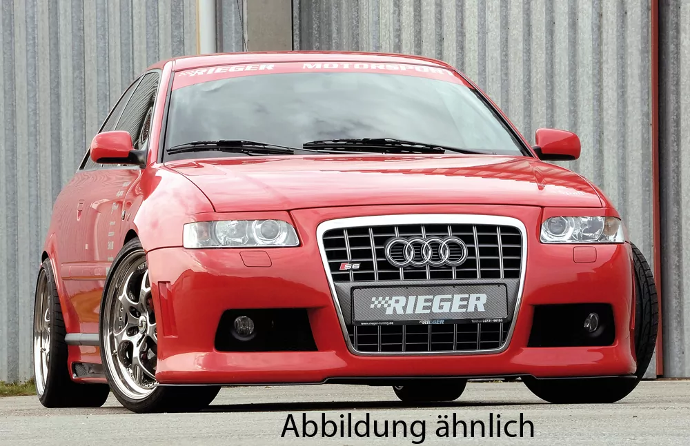 Rieger Spoilerstoßstange R-Frame für Audi A3 (8L) | 3-tür. 09.96-02.03 -> für original Audi-Grill