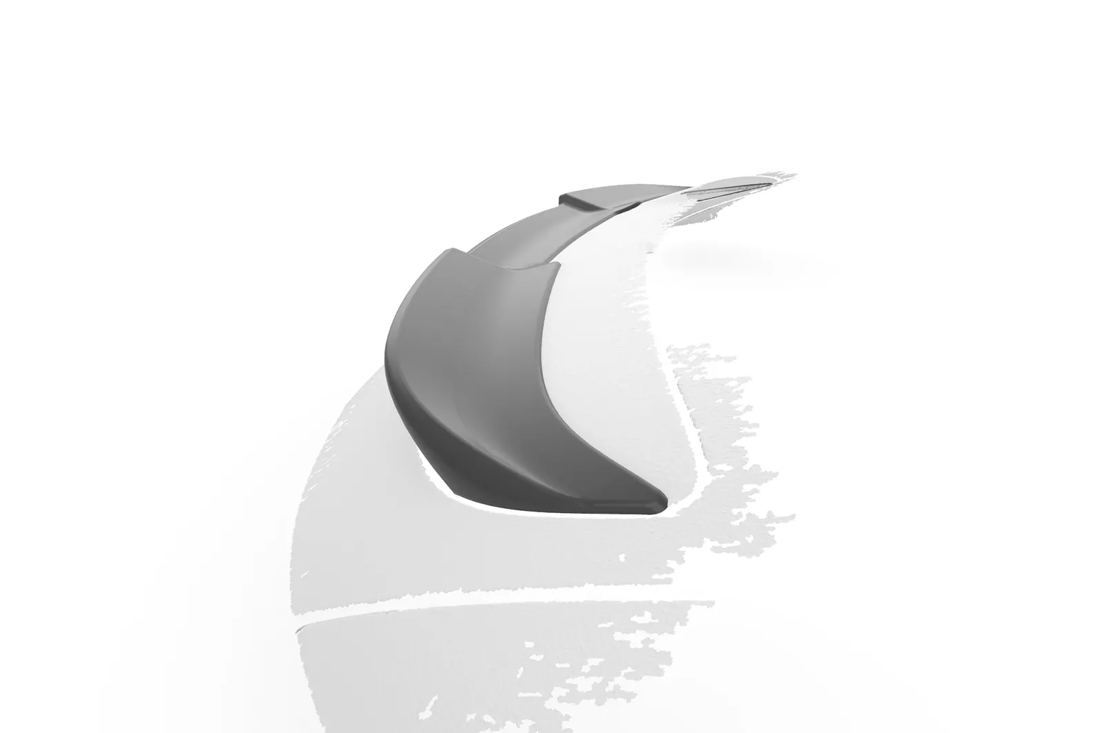 Heckflügel mit ABE für Mercedes-Benz SL 43 / 55 / 63 AMG HF027 Schwarz Strukturiert