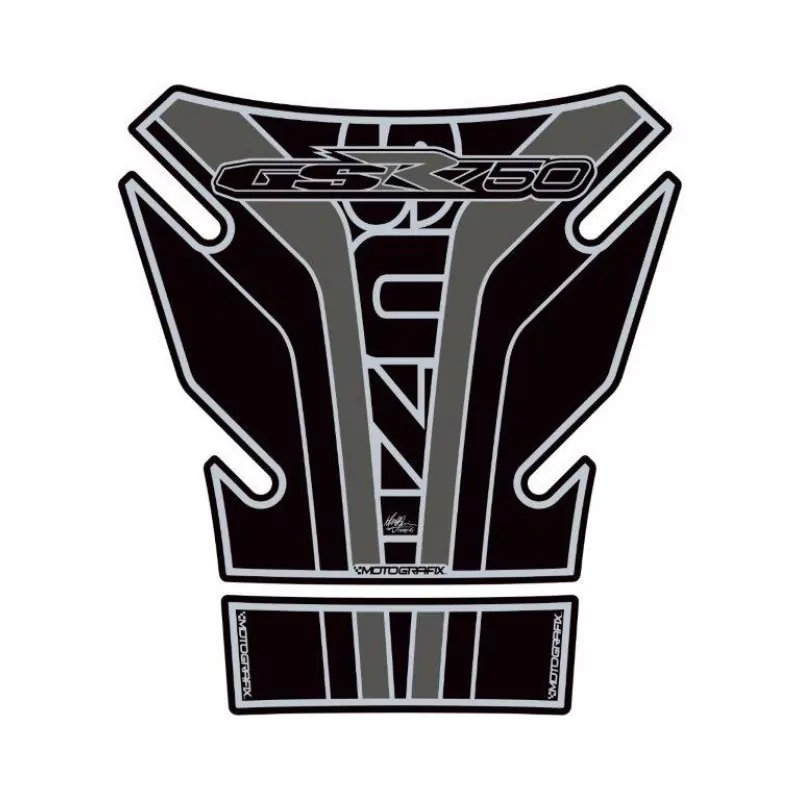 Motografix Suzuki GSR 750 3D Gel Tank Pad Protector TS027KK