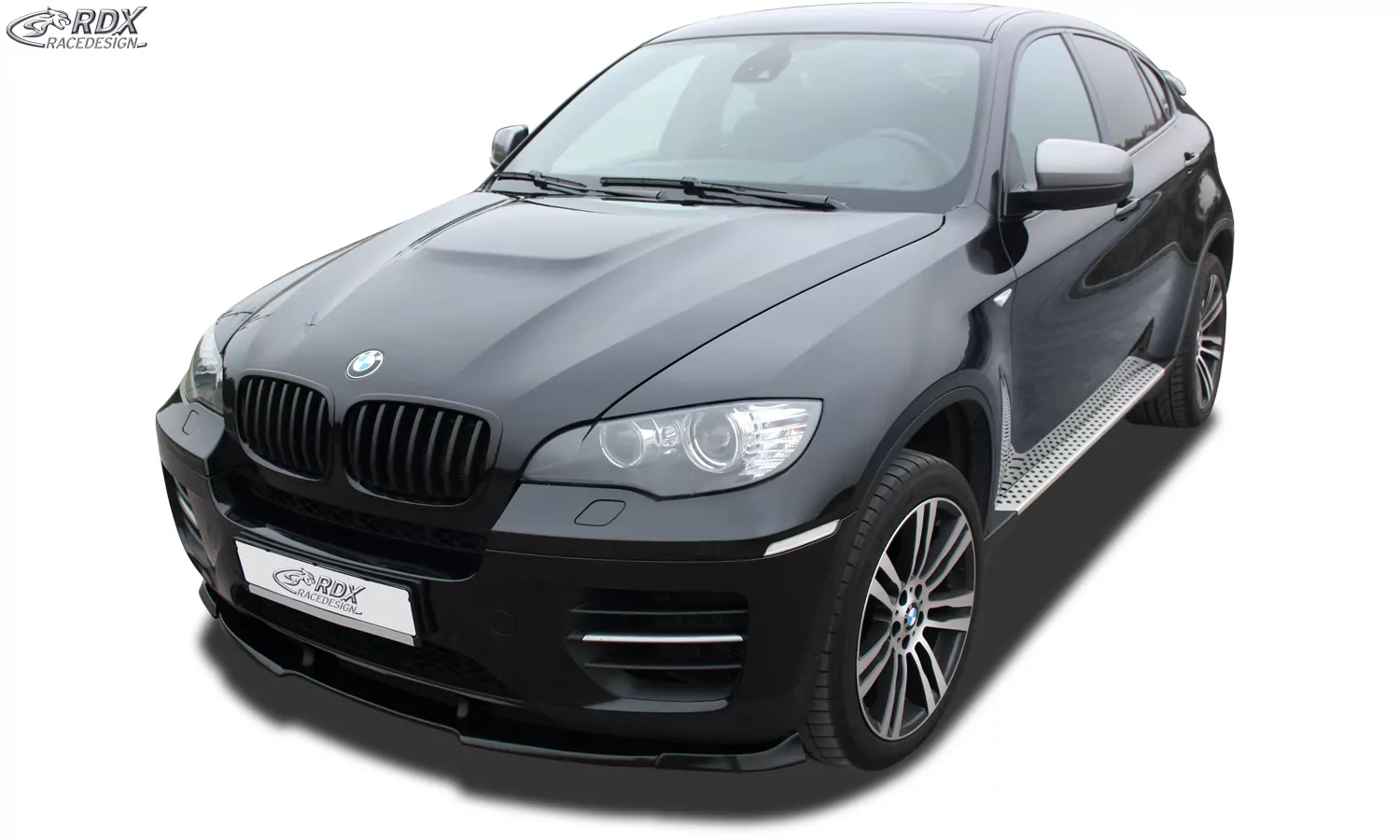 RDX Frontspoiler VARIO-X für BMW X6 E71 (incl. M50) Frontlippe Front Ansatz Vorne Spoilerlippe