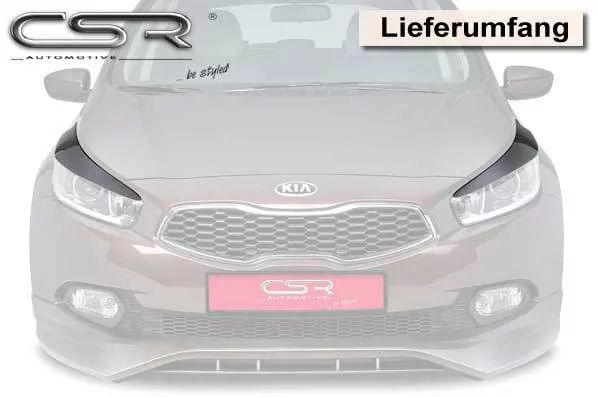 Scheinwerferblenden für Kia Cee´d / Cee´d SW / pro_cee´d (JD) SB159