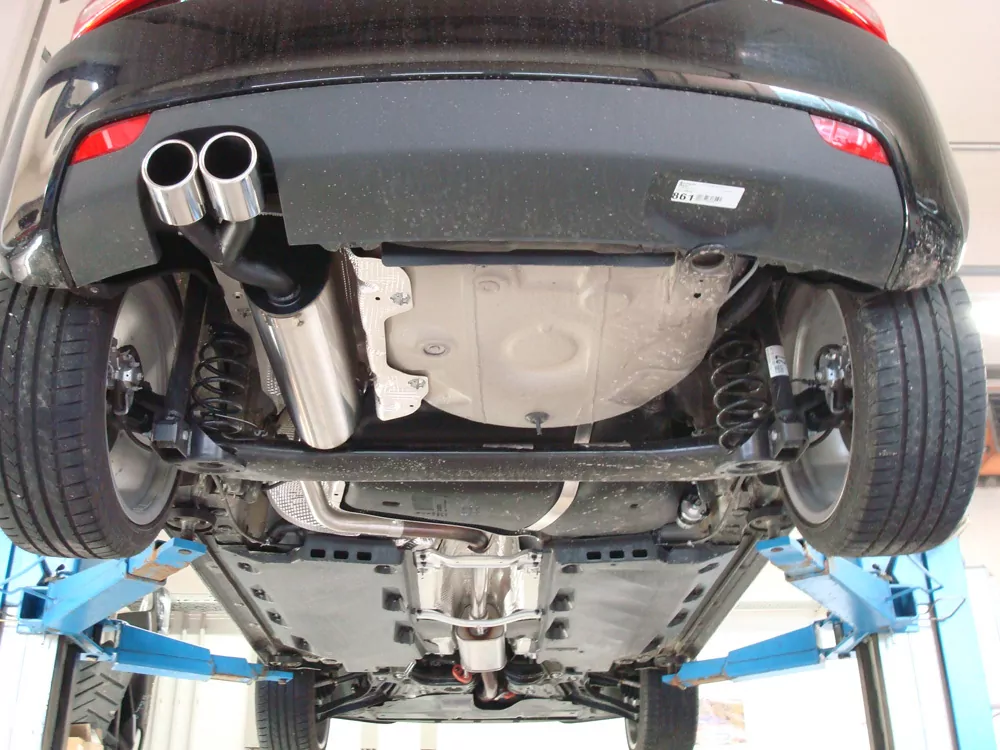 Audi A1 Kompakt/ A1 Sportback  Endschalldämpfer - 2x90 Typ 16