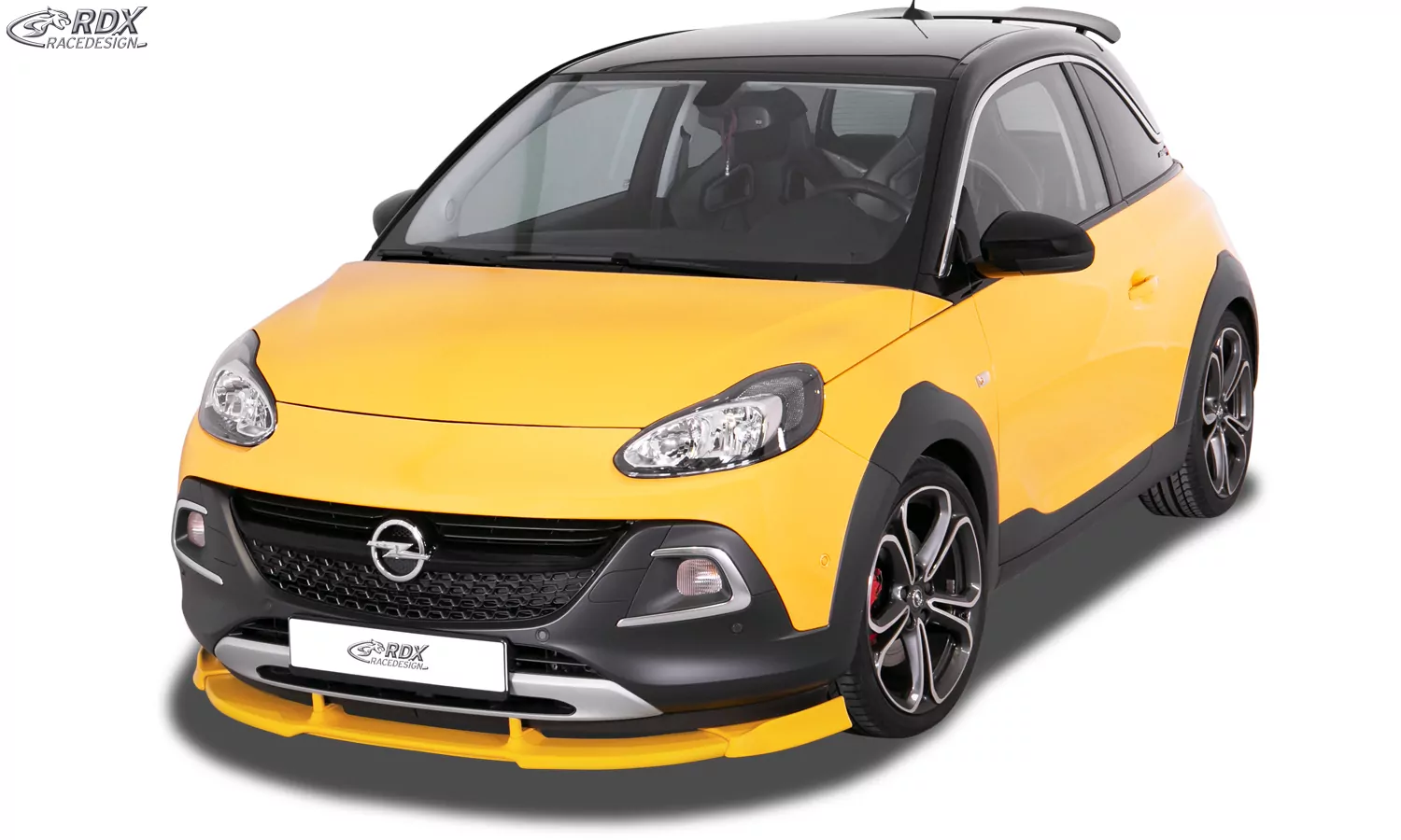RDX Frontspoiler VARIO-X für OPEL Adam S (2015-2019) Frontlippe Front Ansatz Vorne Spoilerlippe