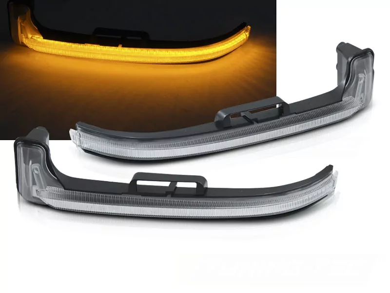Indicator In The Mirror White Led Seq Fits Peugeot 3008 16- / 5008 17-