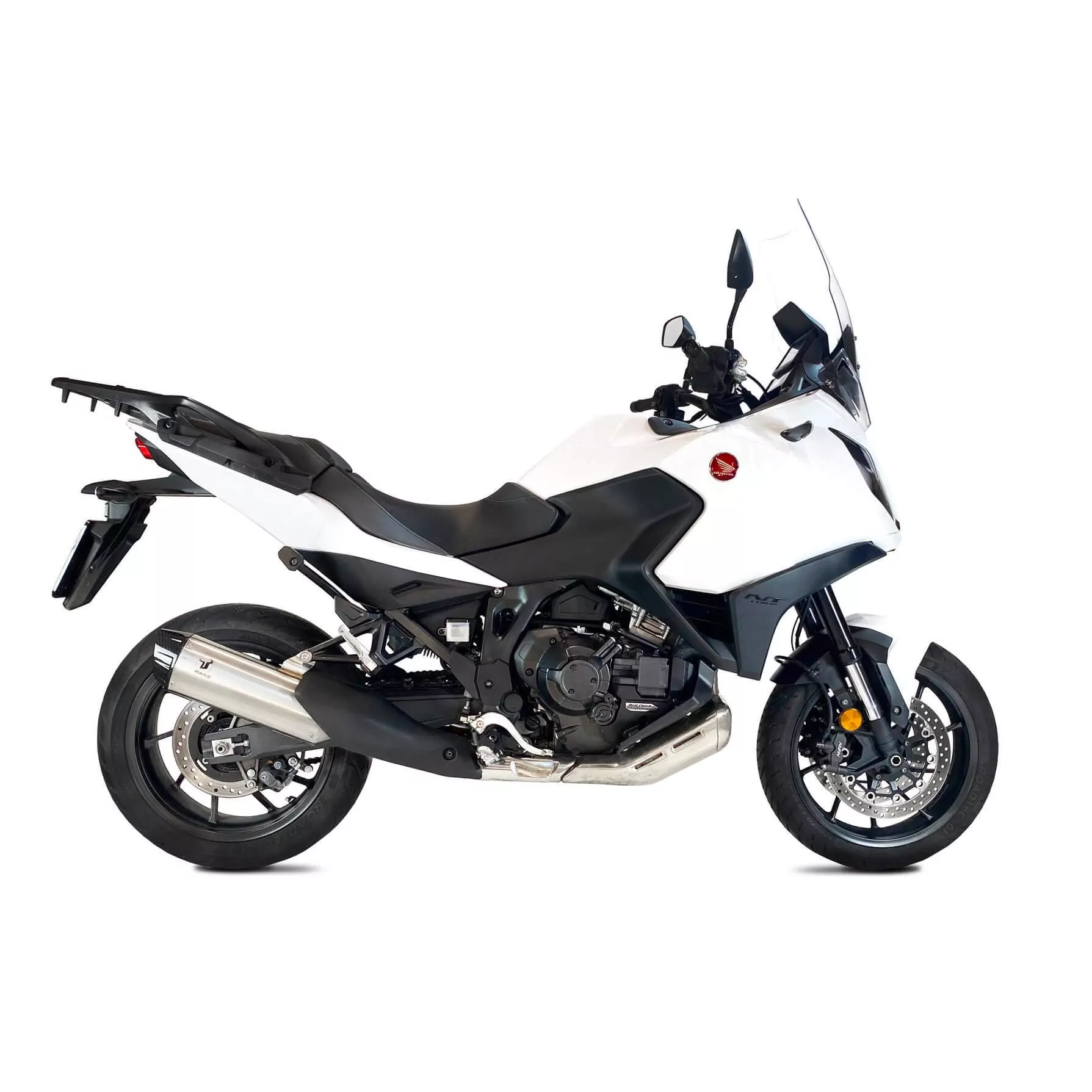 IXRACE Desert Edelstahl-Endtopf für Honda NT 1100, 22-, Euro 5 E-geprüft