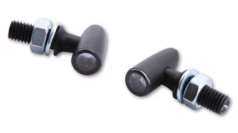 HIGHSIDER pro Proton One LED Rück-, Bremslicht, Blinker Schwarz/Getönt 3in1, E-Geprüft (Paar)