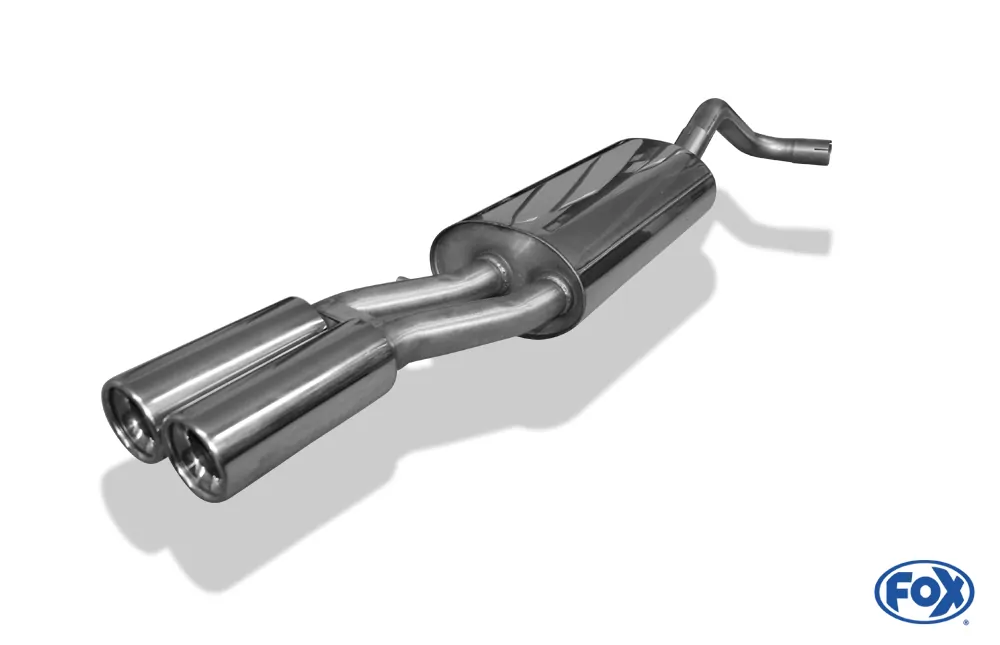 Audi A4 Typ B5  Endschalldämpfer - 2x76 Typ 13