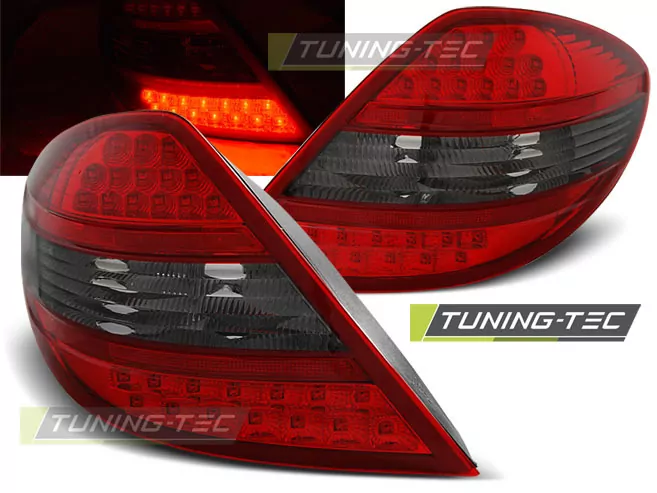 Led Tail Lights Red Smoke Fits Mercedes R171 Slk 04-11