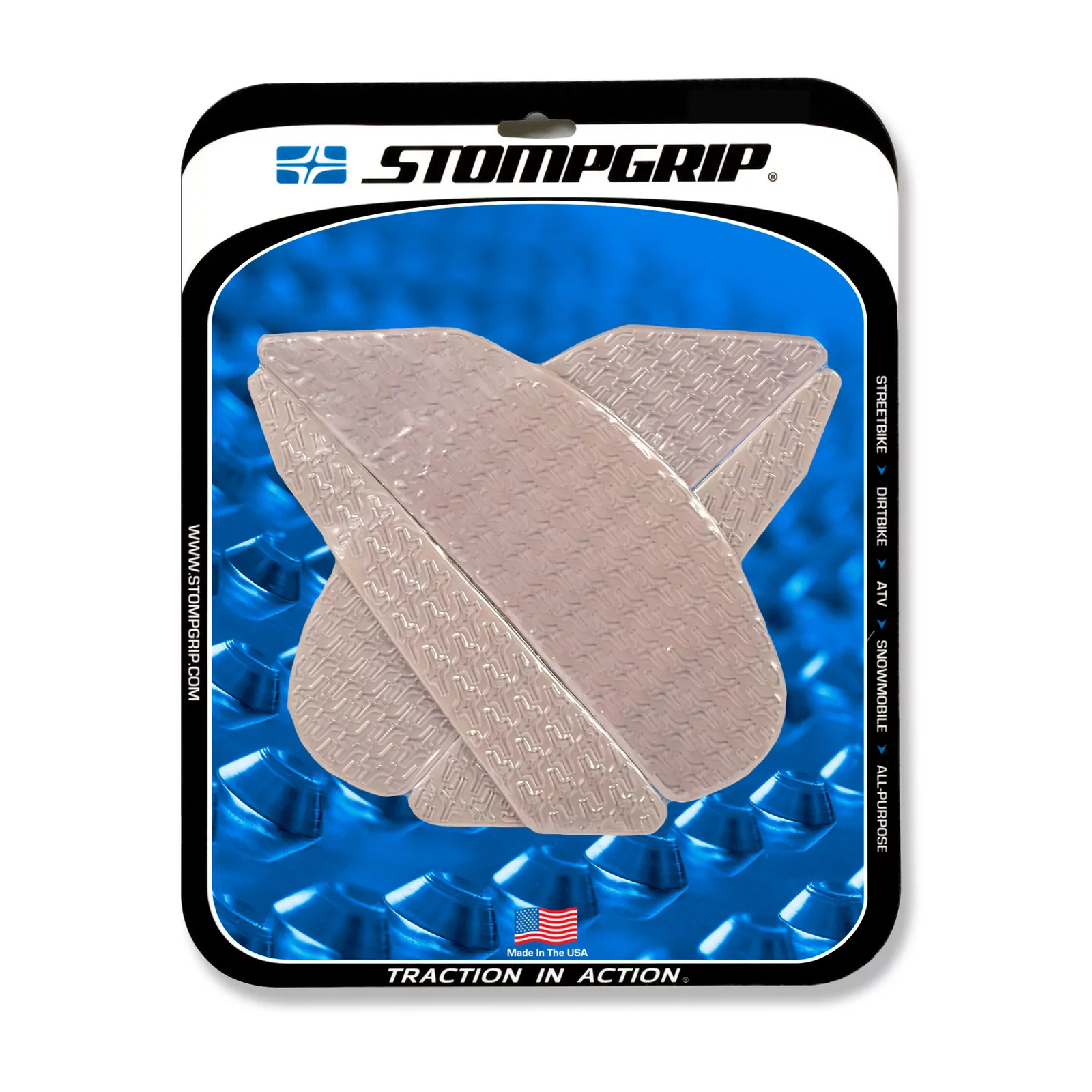 Stompgrip Traction Pad Icon für Kawasaki Z800 13-16 Klar