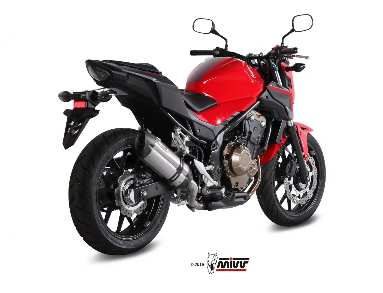 MIVV SUONO In Edelstahl Für Honda CB 500 F 2016-