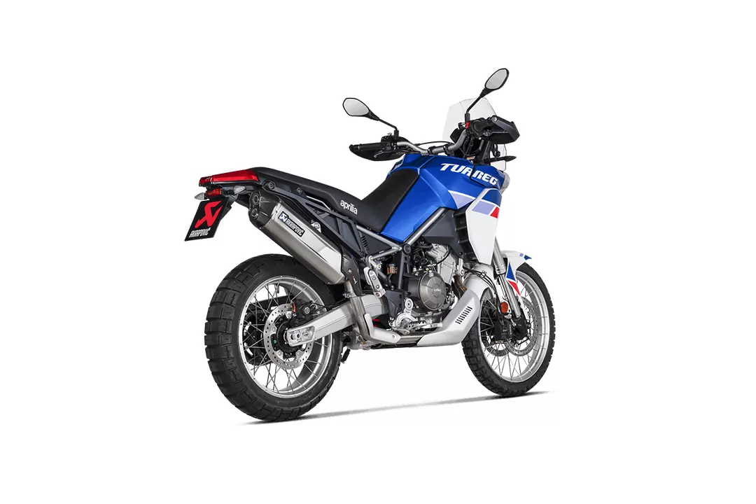 Akrapovic Slip-On Line (Titanium) Auspuff für Aprilia Tuareg 660 Modelljahr 2022-