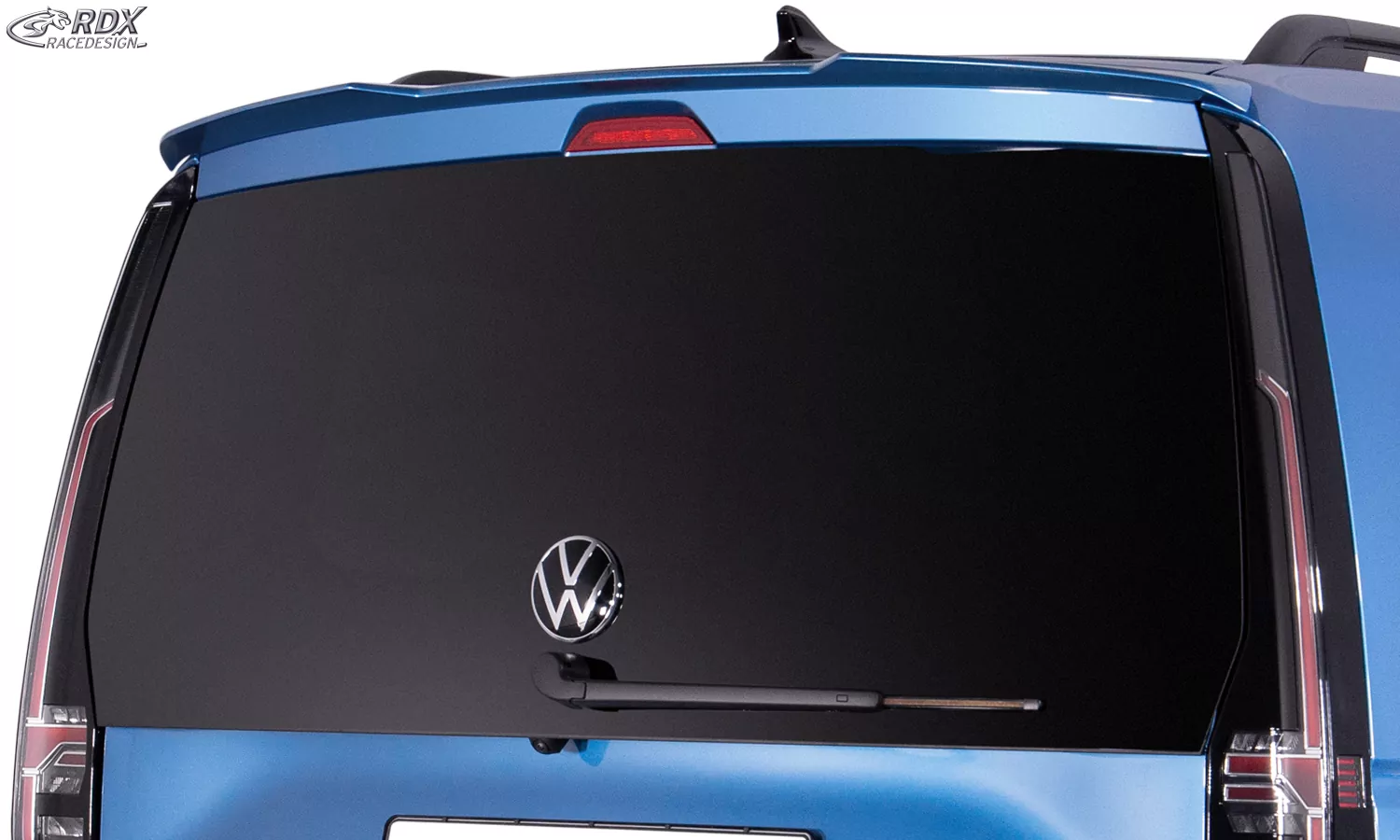 RDX Heckspoiler für VW Caddy SB 2K 2KN (2020+) mit Heckklappe Dachspoiler Spoiler Flügeltürer