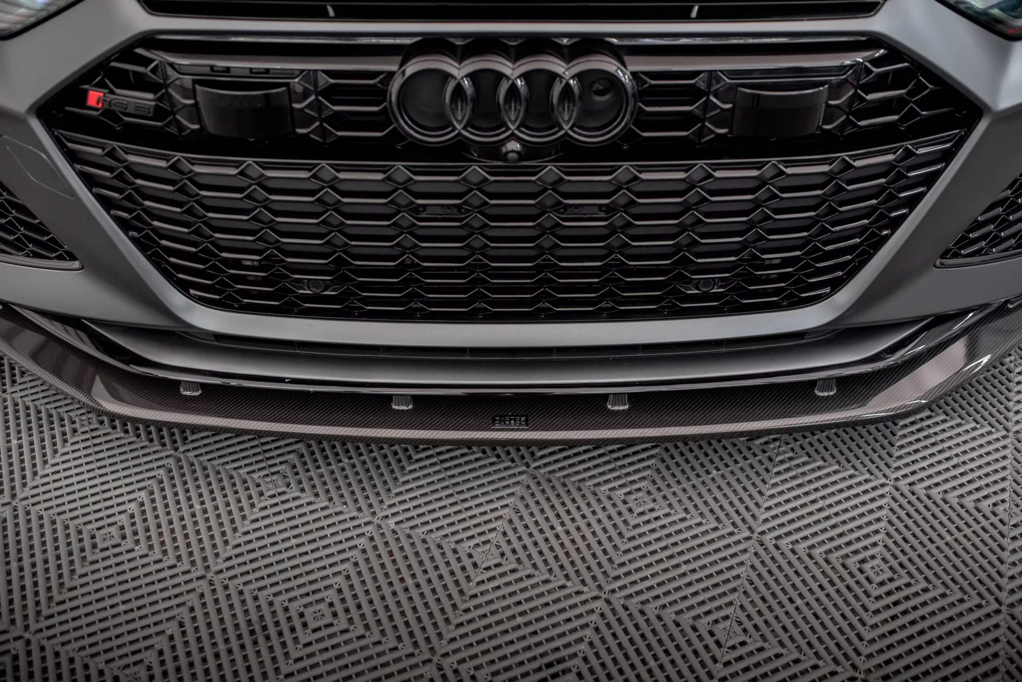 Prepreg Carbon Fiber Front Ansatz Für Audi RS6 C8 / RS7 C8