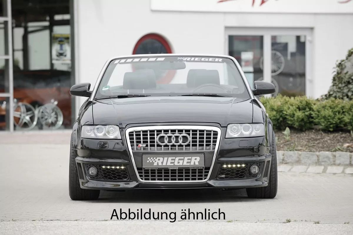 Rieger Montageset für Tagfahrleuchten 00296329 für Audi A4 (8H) | Cabrio  zu Audi A4 (8H) Cabrio bis Facelift (04.02-12.05)